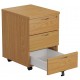 Olton Lockable Mobile Pedestal - 2 or 3 Drawer